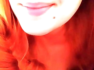 SWEET REDHEAD ASMR GIRLFRIEND Eases YOU IN BED